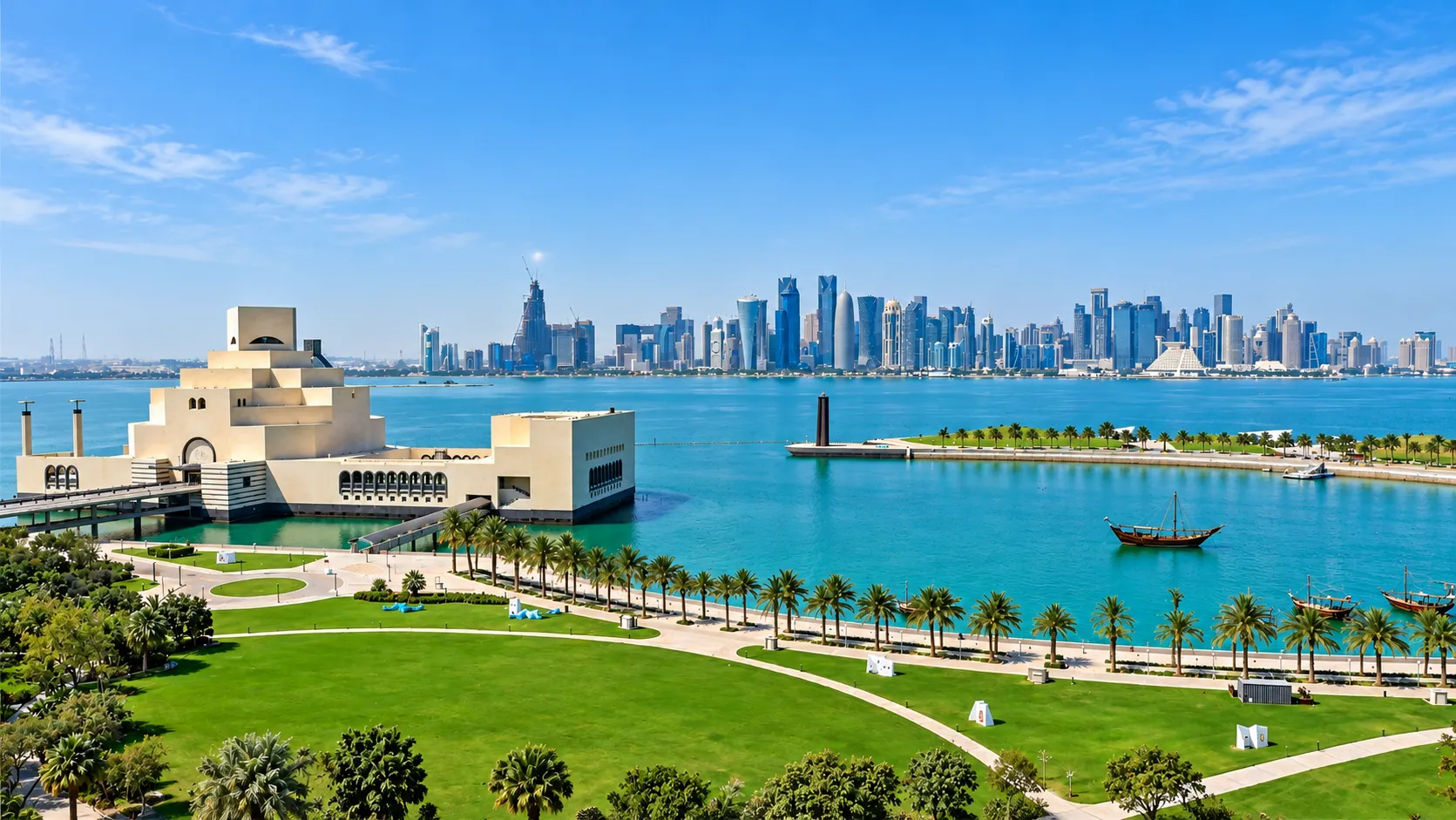 Museum architecture and cultural collections in Doha