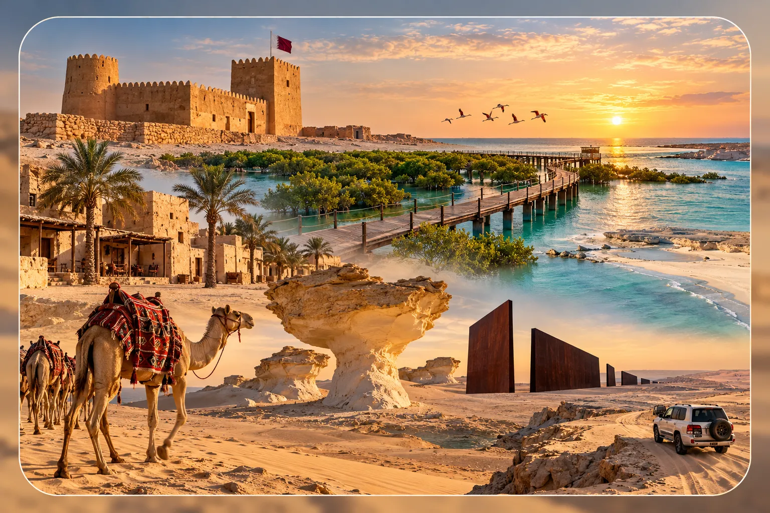 Qatar landscape waiting to be explored